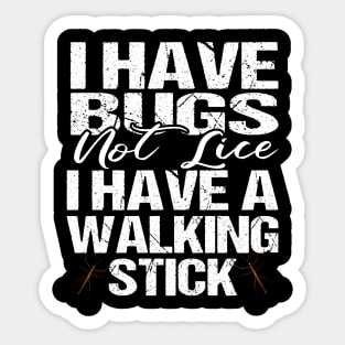 Walking Stick Insect Sticker